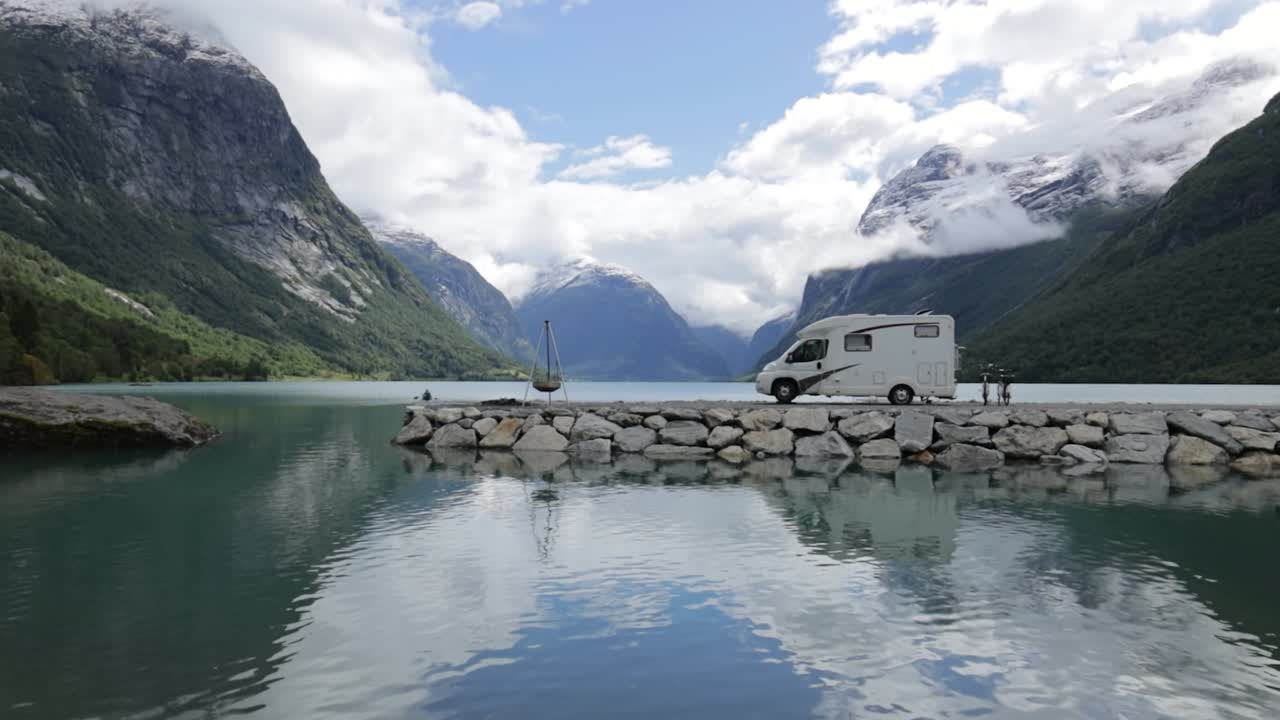 가족 휴가 여행 rv, 오토바이 휴가 여행