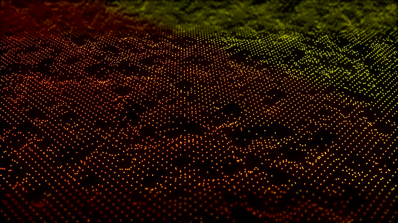 Abstract background with small gold particles