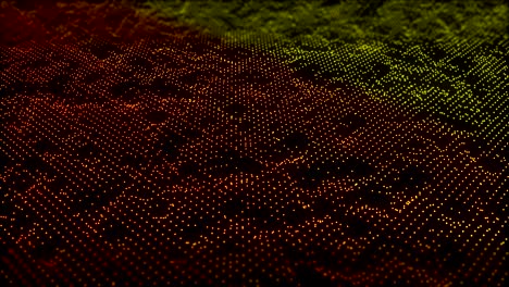 fondo abstracto con pequeñas partículas de oro