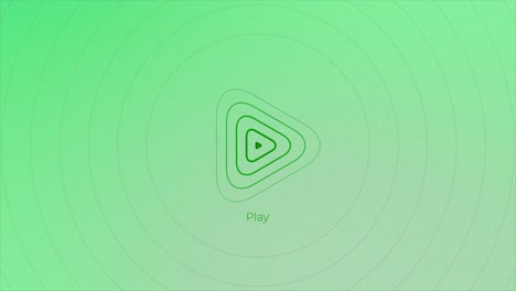 play button green background