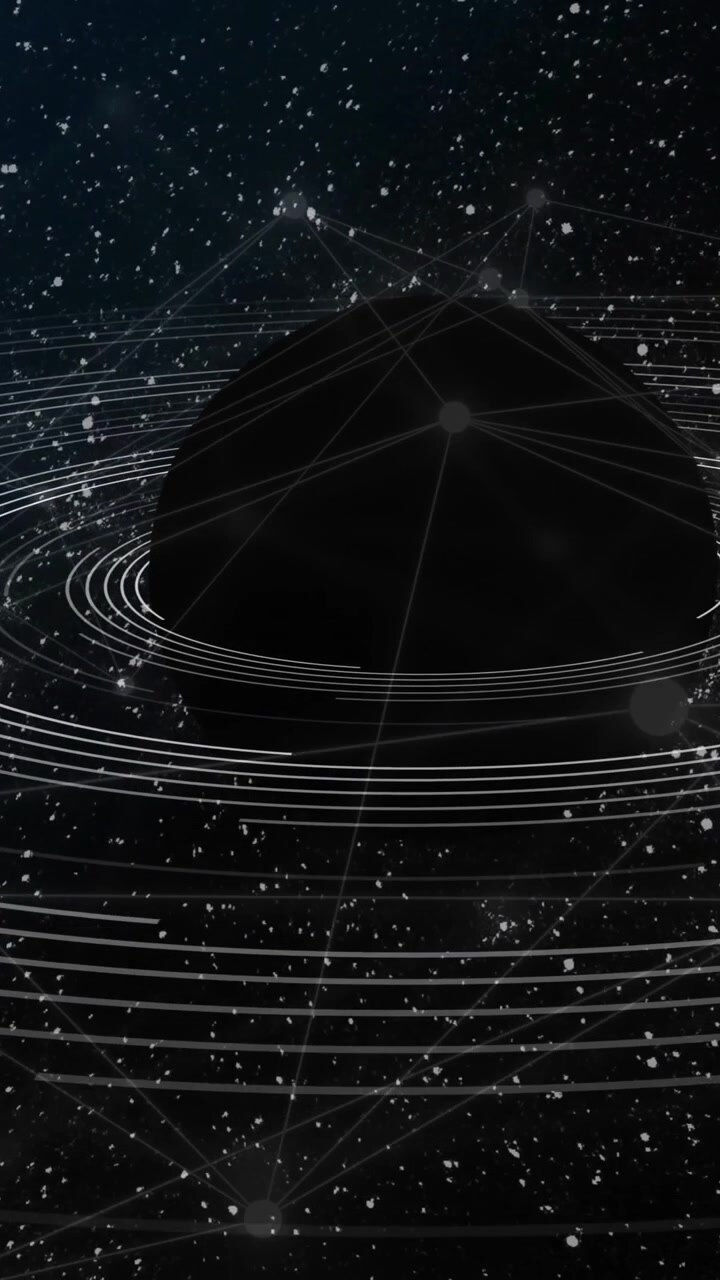 Animation of network of connections over globe