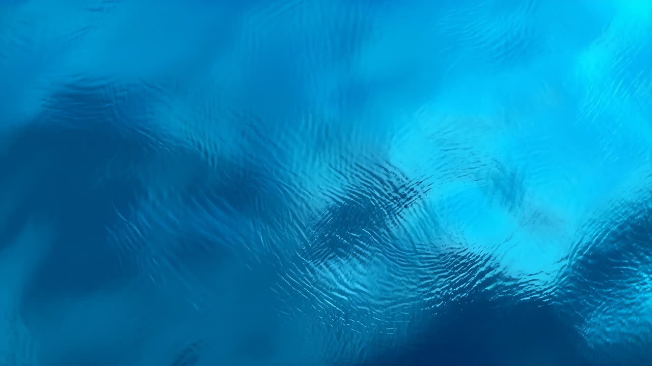 Abstract Blue Rippled Water Texture