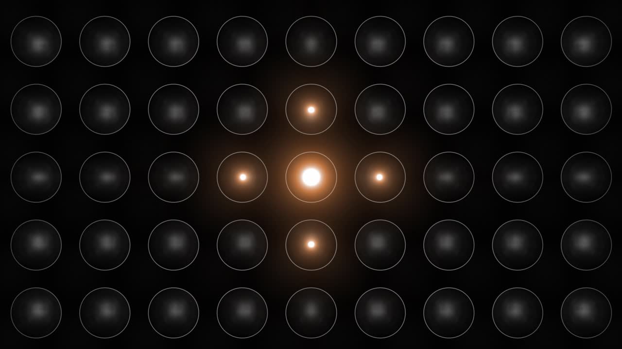 patrón de iluminación del escenario abstracto