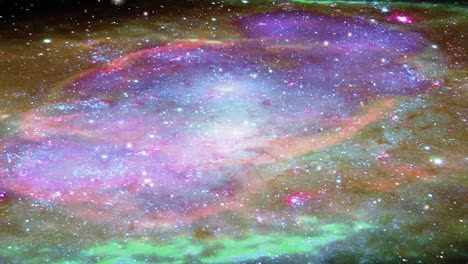 the surface of the mysterious nebula cloud in the universe