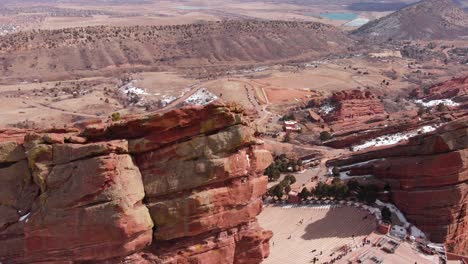 Anfiteatro-De-Rocas-Rojas-Antena-Denver-Colorado