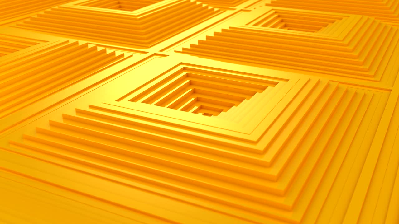 Squares Formed A Wave