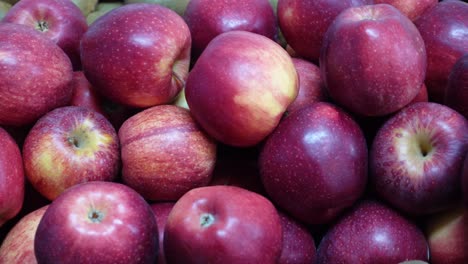 Red-apples-on-black-background