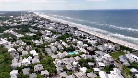 Entrada-Aérea-A-Rosemary-Beach,-Florida