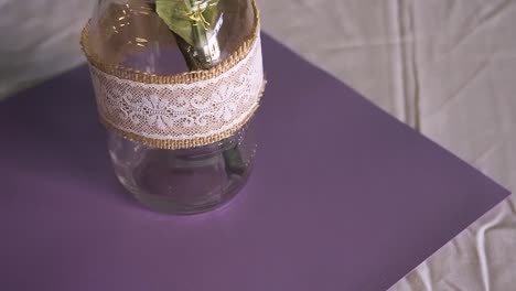 wedding decorations closeup.