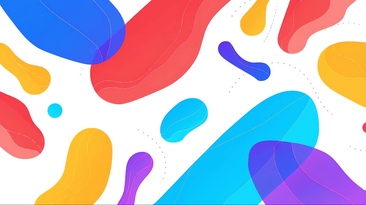 Sfondo Animato Astratto e Colorato 4K