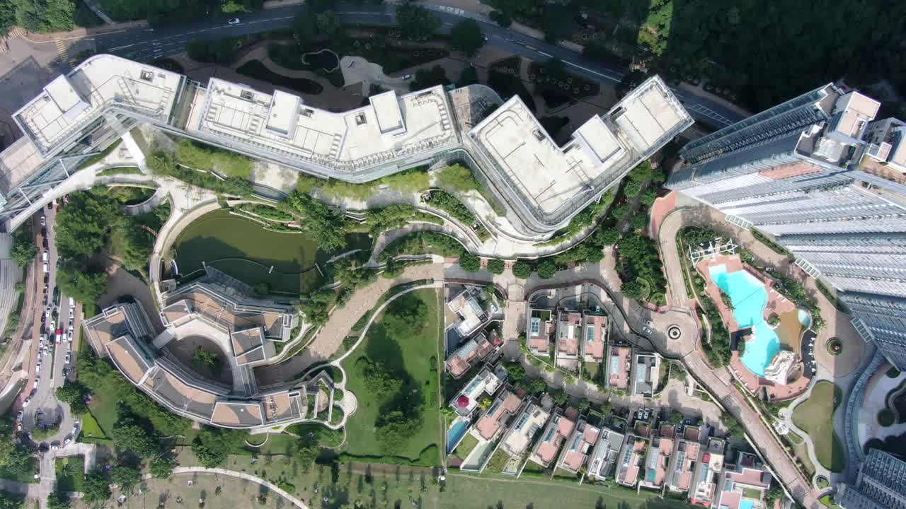 홍콩 사이버포트 워터프론트 파크 고급 주거용 건물, 조감도