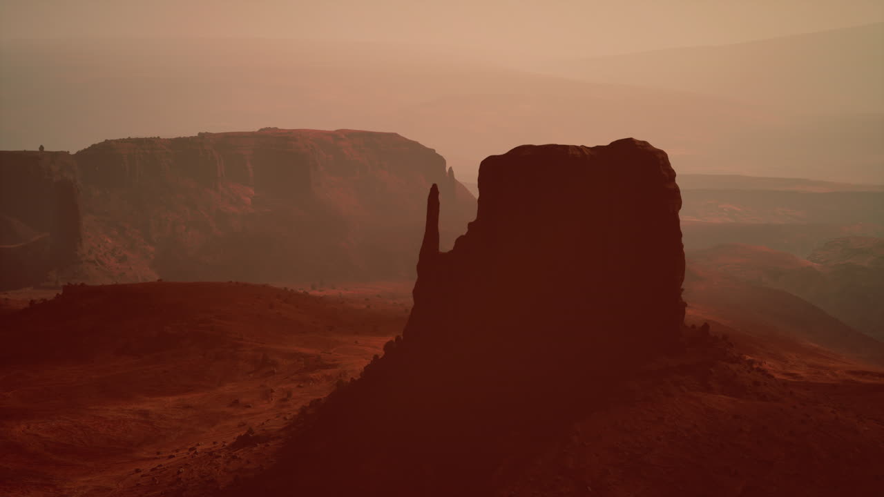 Red Rock Desert Landscape