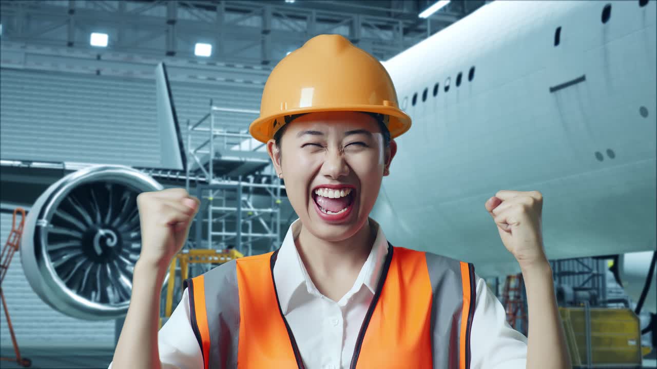 성공한 여성 항공기 엔지니어