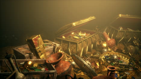 golden treasure chest