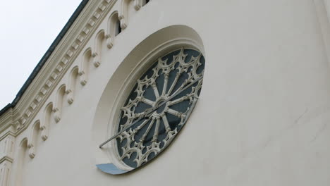 façade of the church