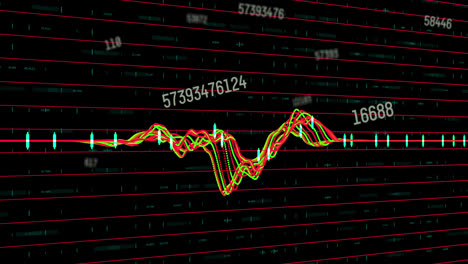 animation of financial data processing