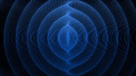 blue color dot shape pattern animation motion graphics