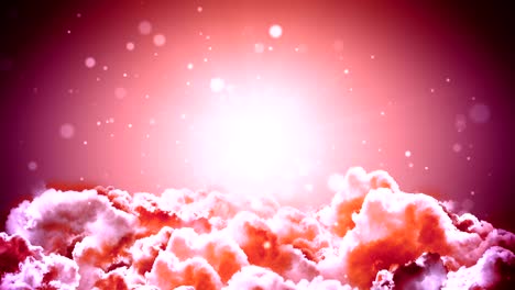 nubes del espacio lejano