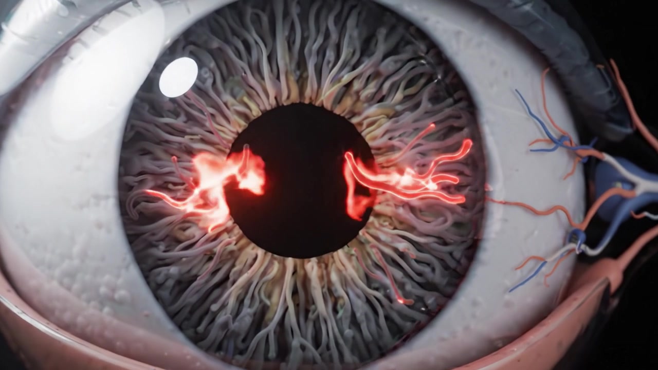 Un'immersione profonda nell'anatomia dell'occhio umano: esplorando la struttura, la funzione e il mistero della visione attraverso immagini mozzafiato
