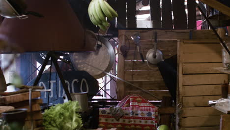 interior of a restaurant's kitchen