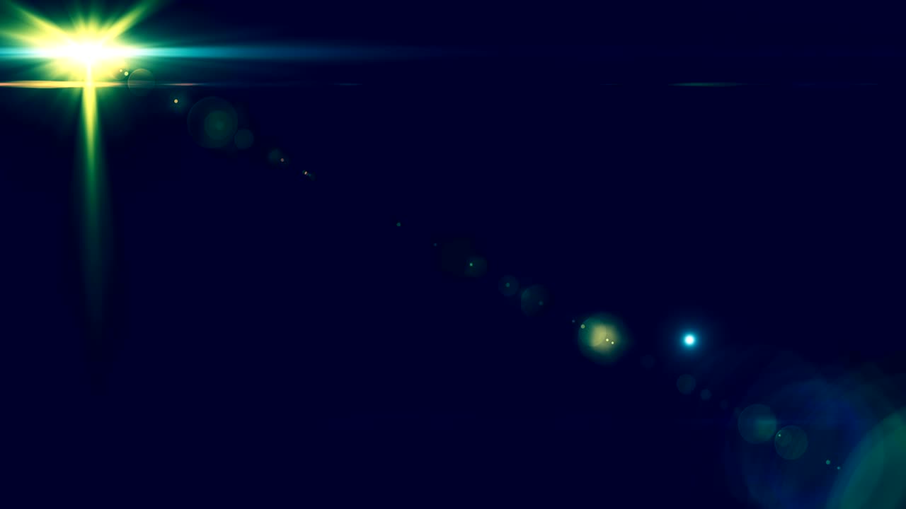 inflamación óptica, luces, inflamación de la lente, transiciones, quemaduras de la película, fugas de luz, flashes de la cinta, agotamiento