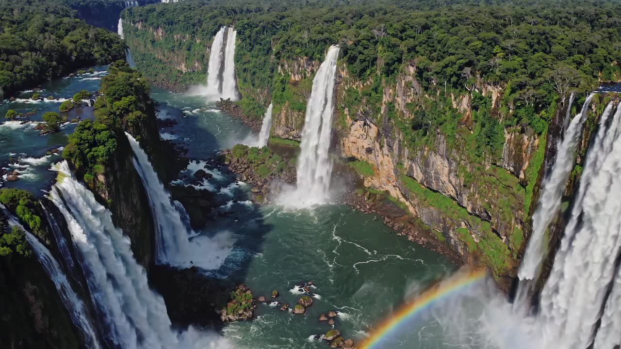 Iguazu Falls Aerial View