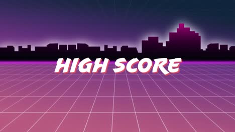 High-score-from-an-arcade-game