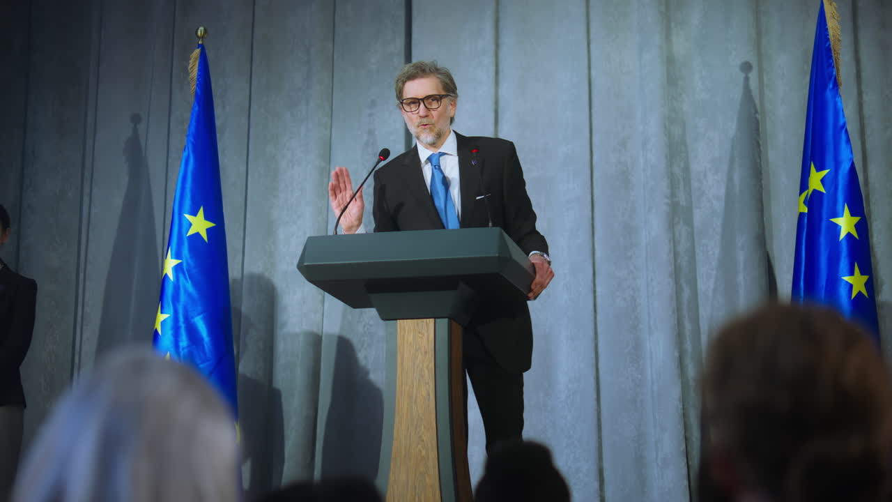 Press Conference or Diplomatic Meeting