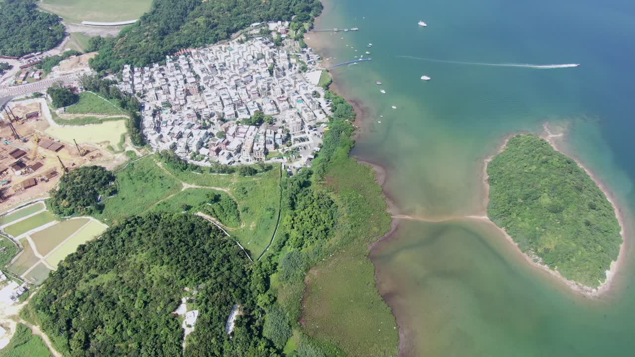 홍콩 tseng tau tsuen 해안가 주택, 조감도