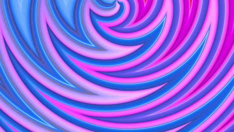 colores del arco iris rayas abstractas, fondo en 4k con pintura brillante brillante animación sin costuras suave con color gradiente líneas curvas 10