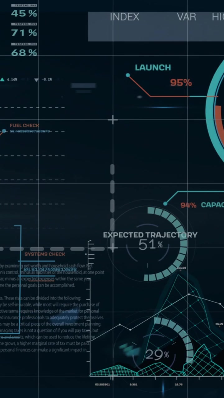 Animation of data processing over world map