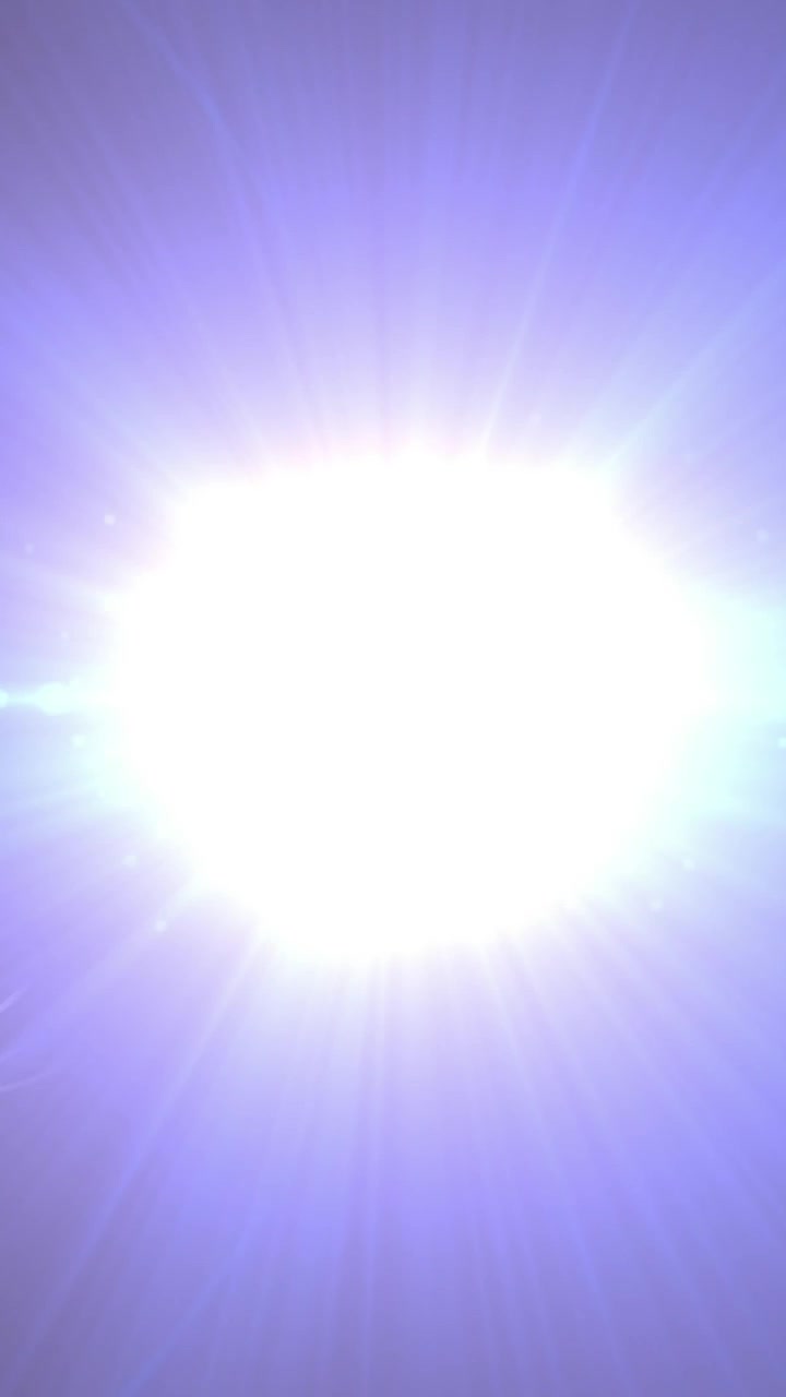 Animación de reloj sobre luces verdes brillantes