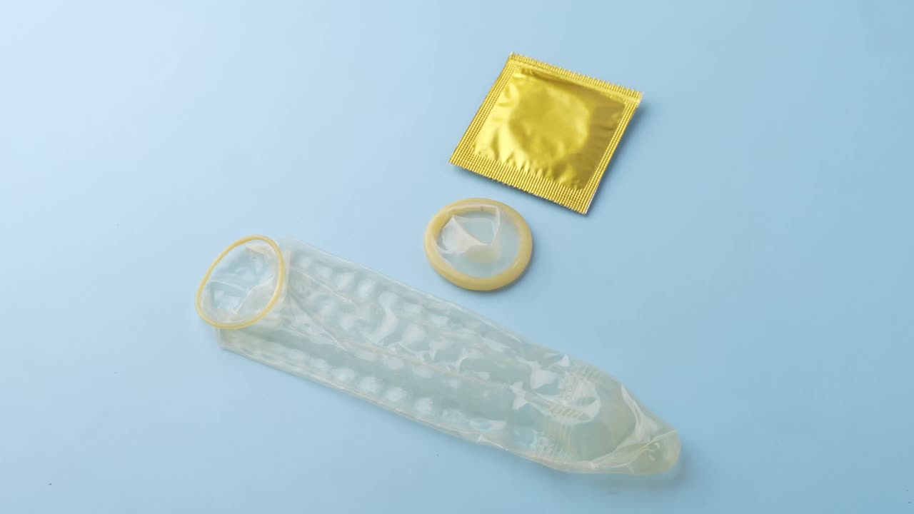 Different stages of Condoms shown