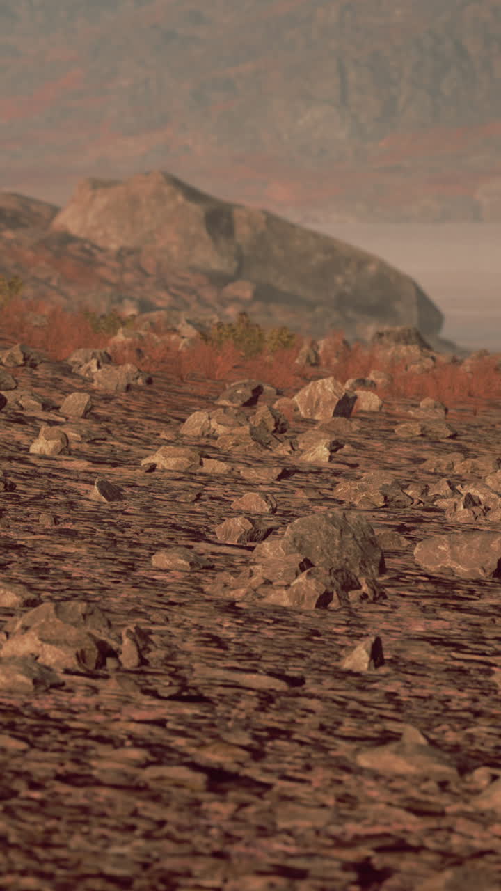un paisaje escarpado y rocoso en un desierto