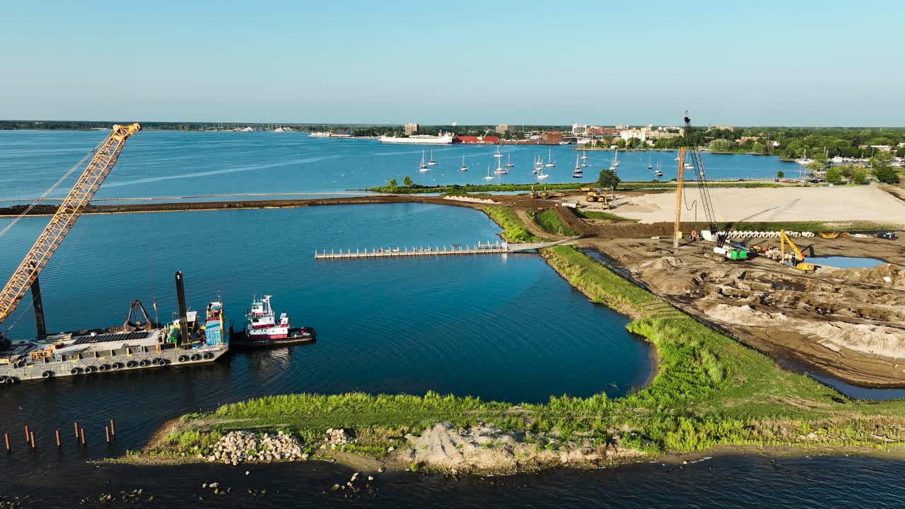 느리게 해서 남자가 만든 해안선을 따라 돌아