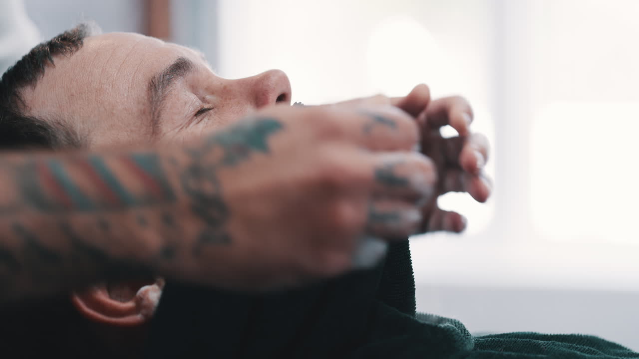 Say hello to luxury with a hot towel shave