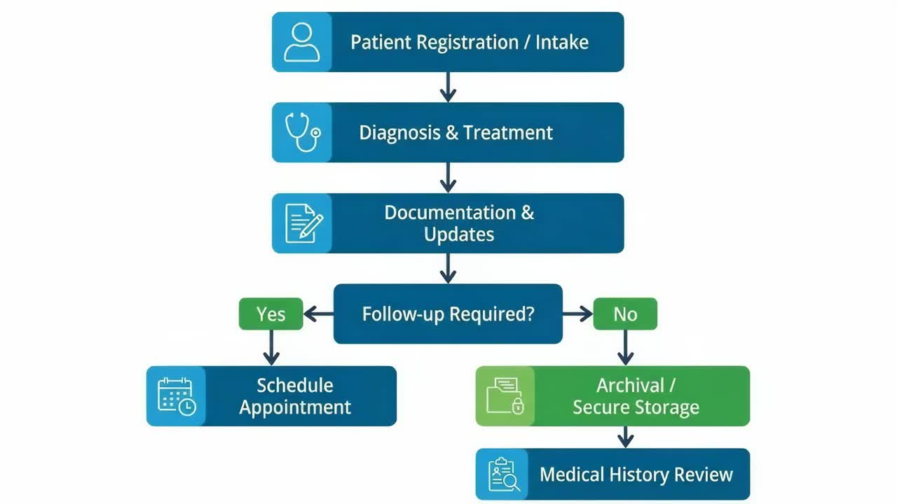 Medical Workflow Diagram