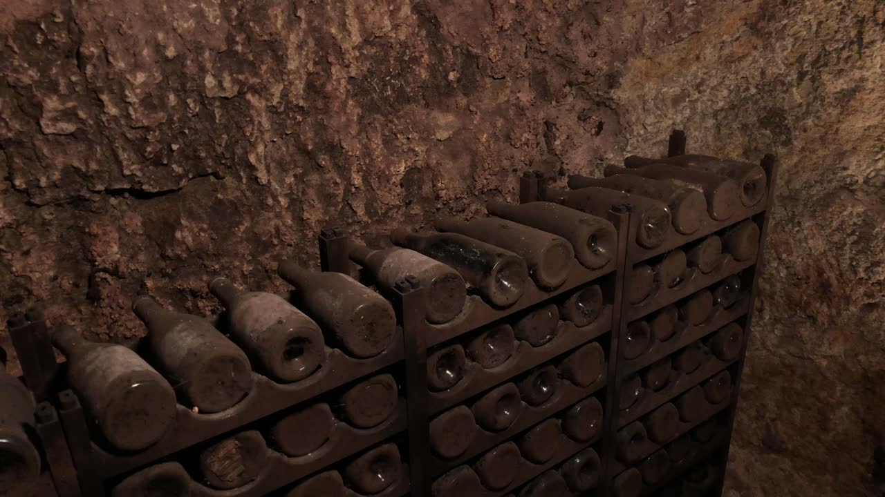 женщина, посещающая классический погреб-4