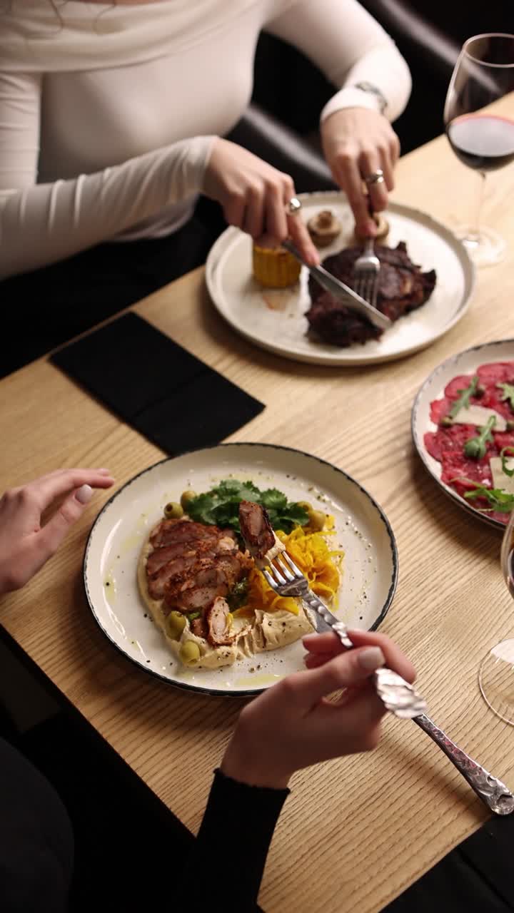 cena para dos personas