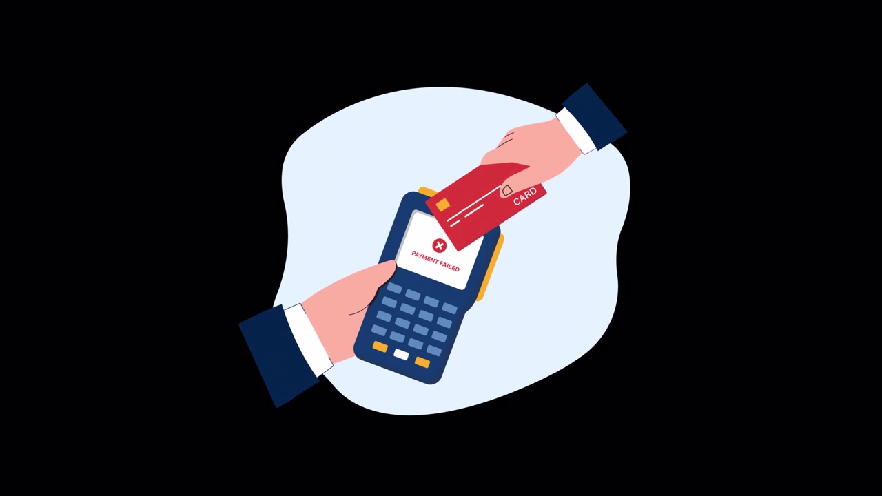 Credit Card Payment Failed Transaction on Point of Sale Terminal