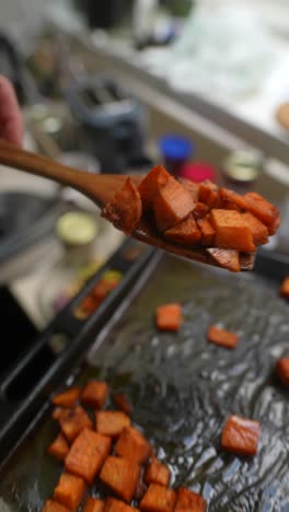 roasted sweet potatoes