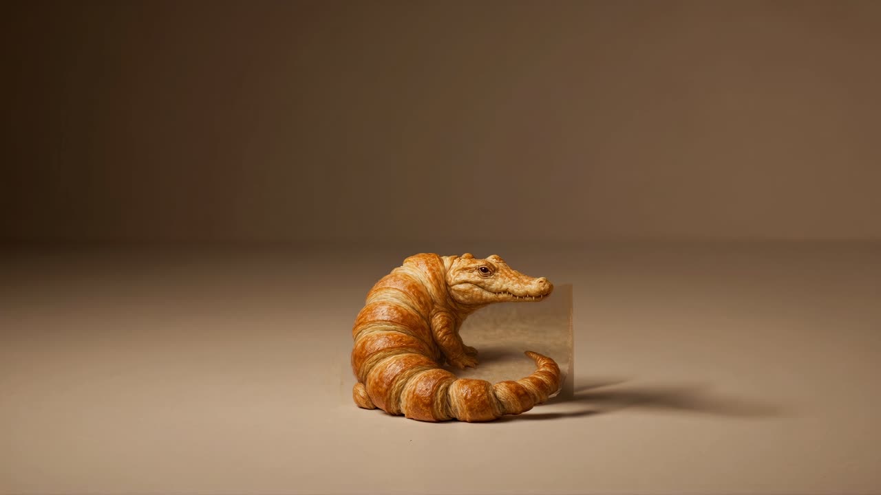 Croissant Crocodile