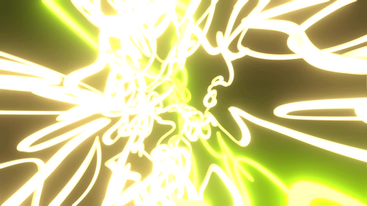 꿈 같은 다채로운 네온 효과, 무한 또는 원활한 루프 배경.