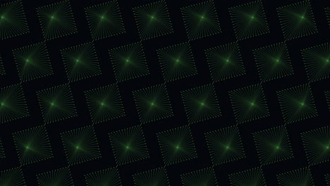 A-Pattern-Of-Dots-And-Lines-On-A-Black-Background
