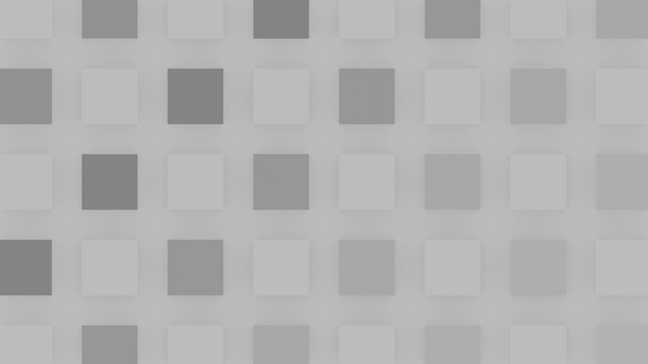 bloques abstractos en movimiento rectángulo bucle. mágico brillante gráficos de movimiento cuadrado. video de resolución 4k. representación de ilustración (bucleable)