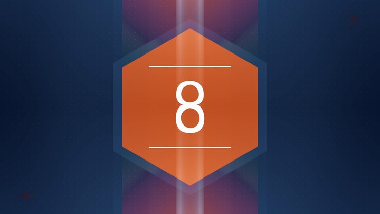Number 8 Graphic Design