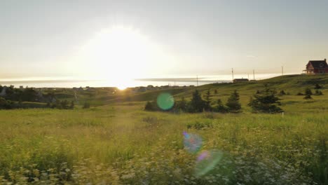 Magdalen-Islands-landscape-at-sunset