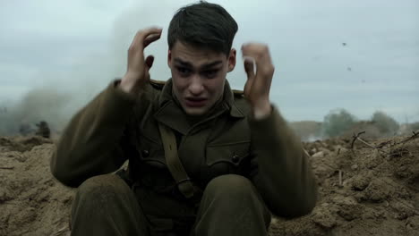 a soldier's trauma
