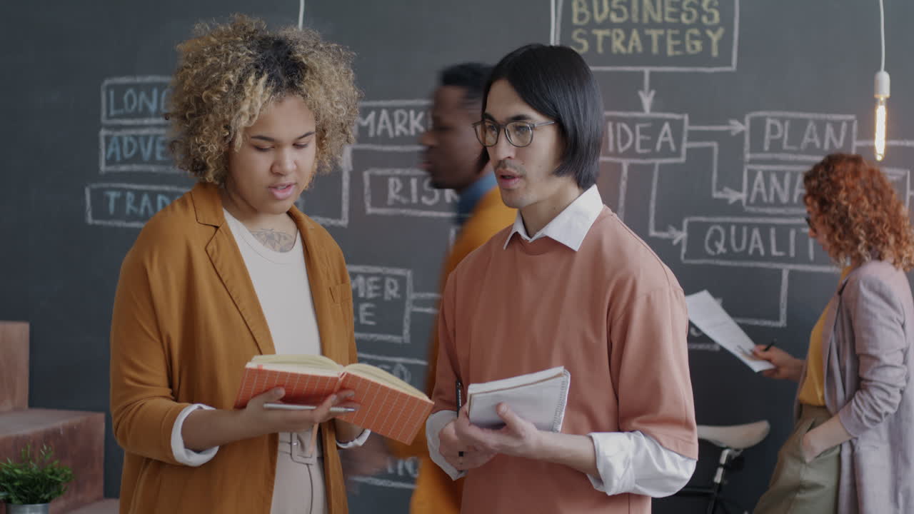 reunión de negocios en curso