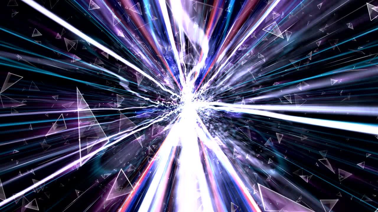 animación de tecnología abstracta